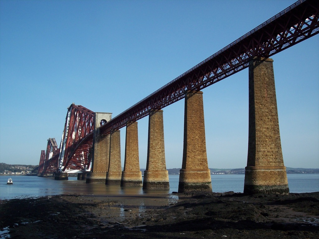 The Forth Rail Bridge: an iconic view of, and route into, Scotland